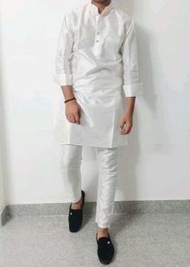 Men's White Kurta