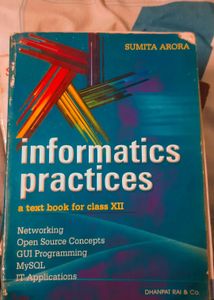 Informatics Practices Textbook for Class XII