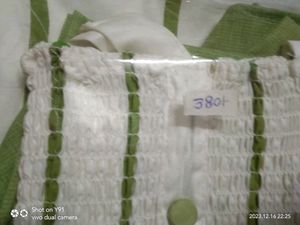 Green Jacket &amp; Striped Dress Set