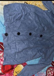 💙Blue Button-Down Knit Cardigan💙