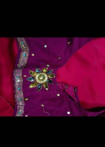 y2k half saree/ lehenga