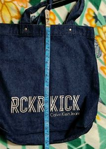 Calvin Klein Jeans Denim Tote Bag