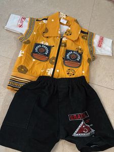 Kids Yellow &amp; Black Outfit