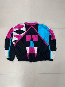 Retro Color Block Windbreaker Jacket 🇺🇸