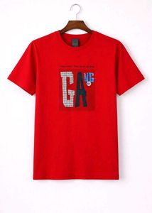 Men's Red Graphic T-Shirt