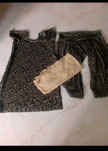 Floral Print Kurta Set
