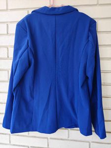 Royal Blue Blazer &amp; Shorts Set