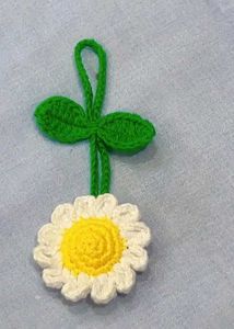 Cute Crochet Sunflower Hair Ties