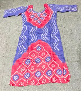 Original Jaipuri Print Stitched Kurta Set