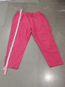 White Kurti with Pink Pants