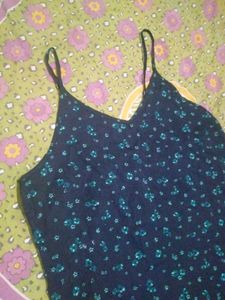 Floral Spaghetti Strap Top