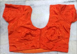 Creap Saree With Readymade Blouse