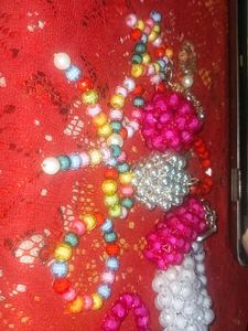 Beaded Bag Keychain