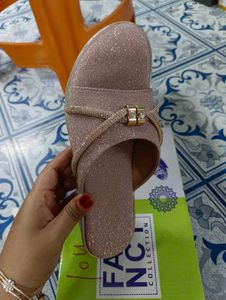Sparkly Women's Flats Sandals all size