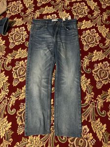 Zara Original Blue Wash Denim Jeans