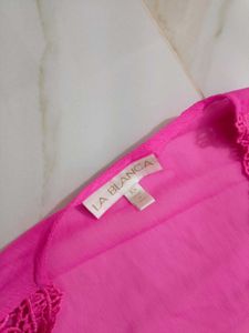 90's Sheer Pink kurta