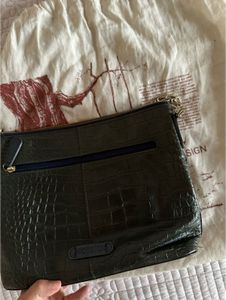 HI-DESIGN Stylish Green Croc Shoulder Bag