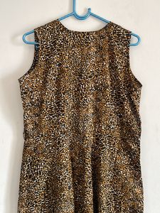 Tiger Print Dress