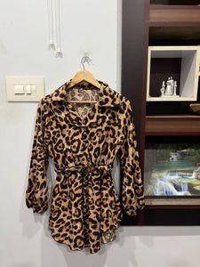 Leopard Print Long Sleeve coord set
