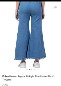 flared jeans with pearl
