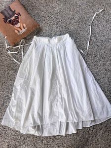 White Ethnic Skirt