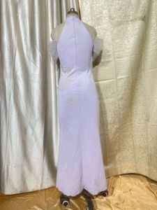 Elegant Off-Shoulder Evening Gown