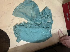 Elegant ruffle saree with Embellished Blouse