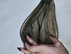Chic White Crocodile Texture Shoulder Bag