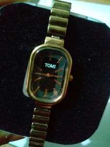 Elegant Rose Gold Tone Ladies Watch