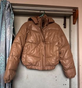 Stylish Brown Puffer Jacket