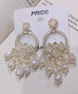 Elegant Pearl Drop Earrings