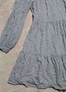Heart Print Casual Dress