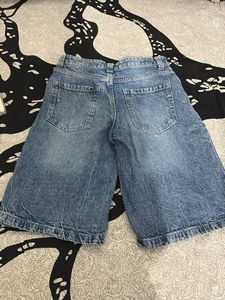 Women's Wide Leg Denim Culottes