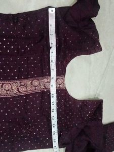 Elegant Sequined Kurta Set