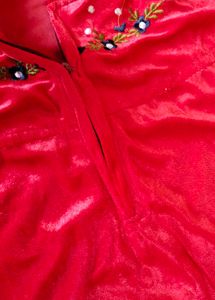 women velvet nighty