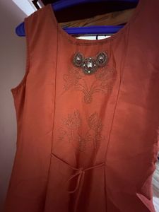 coral color one piece
