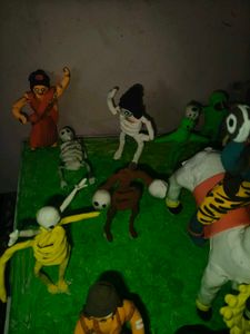 Bholenath ki barat clay miniatures
