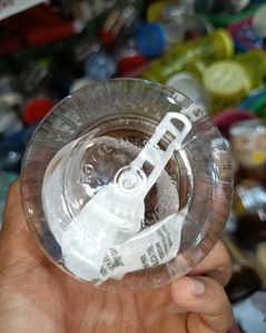 3 piece Plastic Storage Jar 500gm