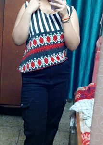 Striped &amp; Patterned Tank Top