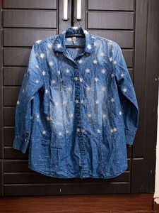 mulmul cute  denim shirt