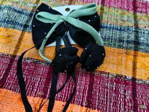 Cute Bow Hair Clip with Tassels
