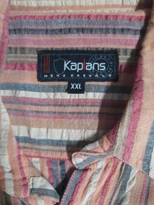 Kaplans Striped Men's Casual Shirt