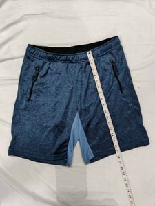 Men's Blue Athletic Shorts