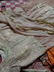 Embellished Sharara set