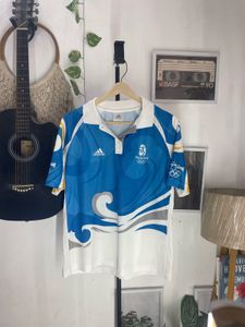 Vintage Beijing 2008 Olympics Adidas Polo Shirt