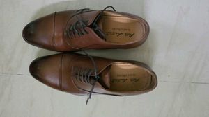 Men's Imported Brown Leather Oxford Shoes