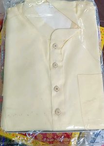 Men's Cream Kurta