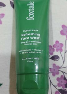 Foxtale Refreshing Face Wash (used)