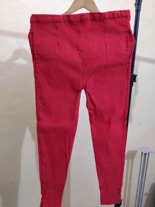 Beautiful Red Pant With Pocket