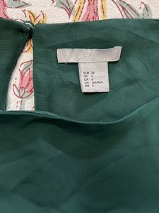 H&amp;M Emerald Dress